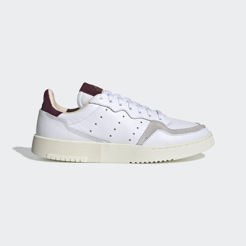 Originals Adidas Supercourt Dama Romania - Albi/Visinii EF9225